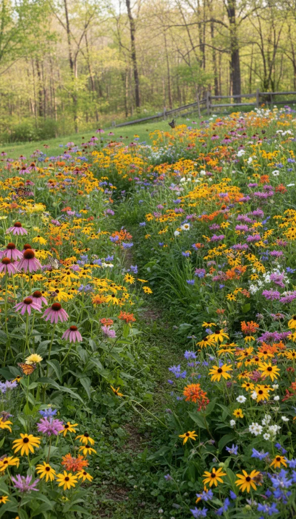 Pollinator-Centered Meadow Layout