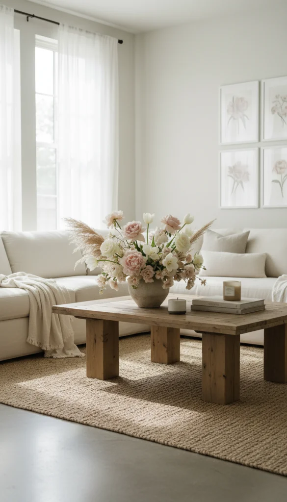Refresh With Neutral Floral Arrangements