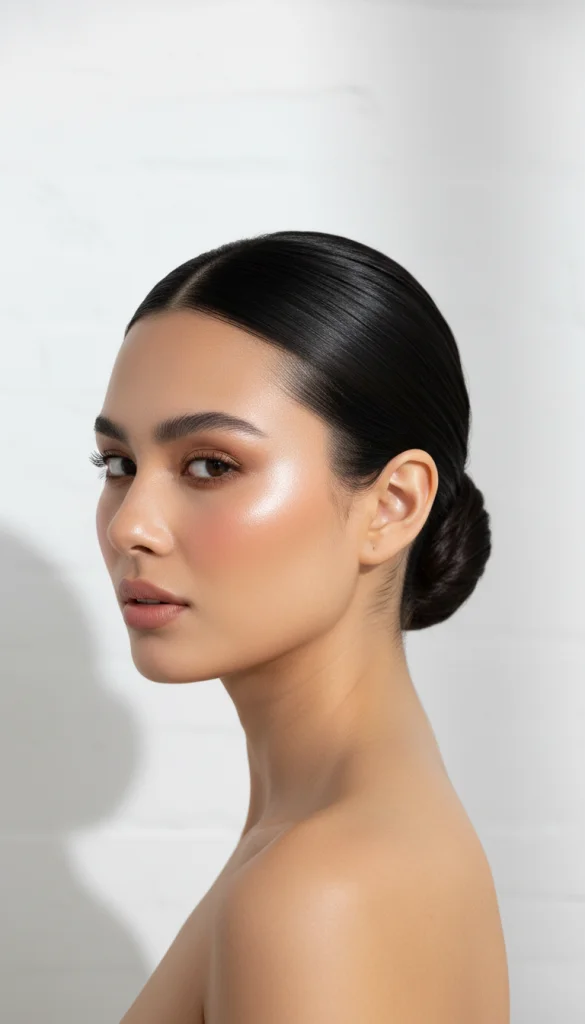 Sleek Low Bun