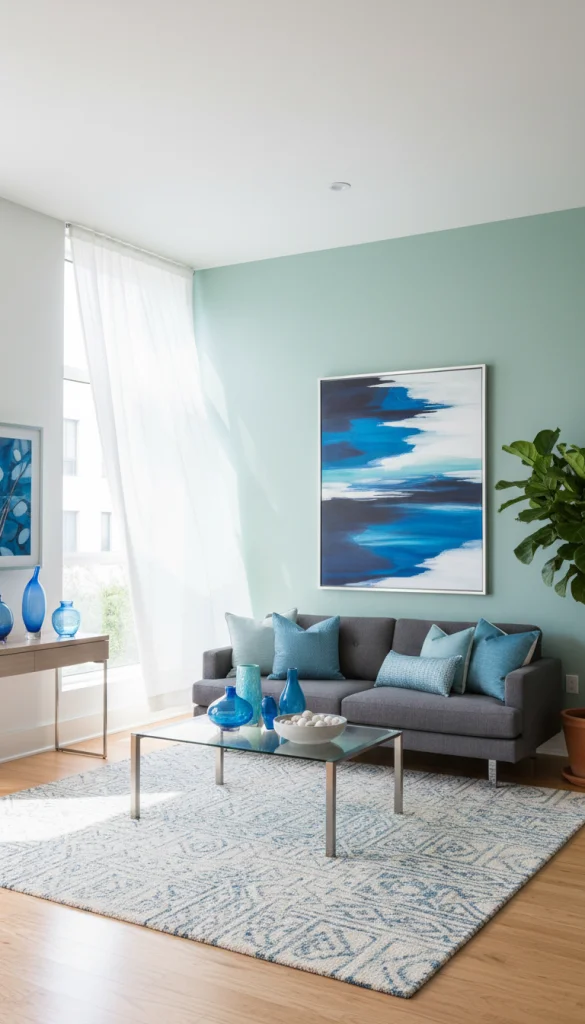 Spearmint Accent Wall