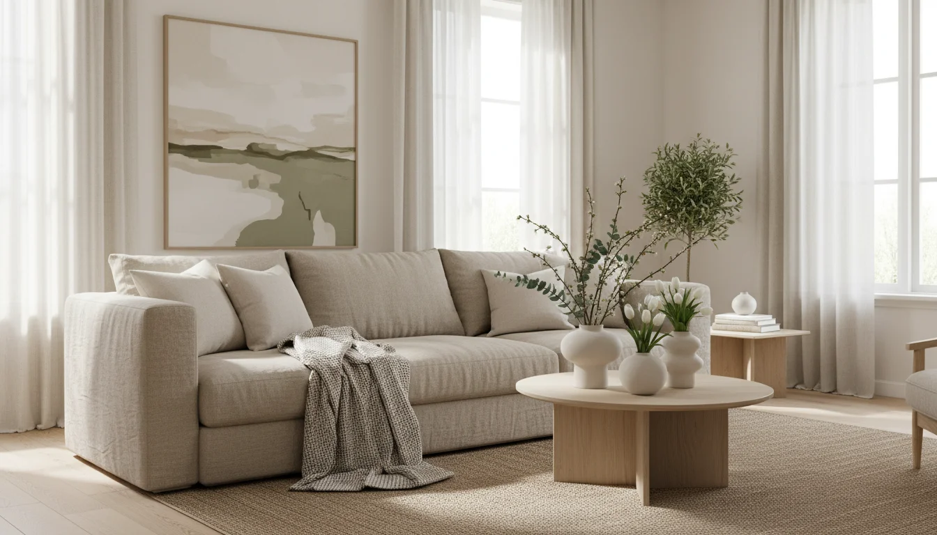 Spring Decor Ideas Using Soft Neutrals