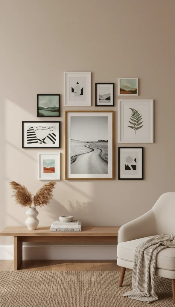 Style a Mini Gallery Wall