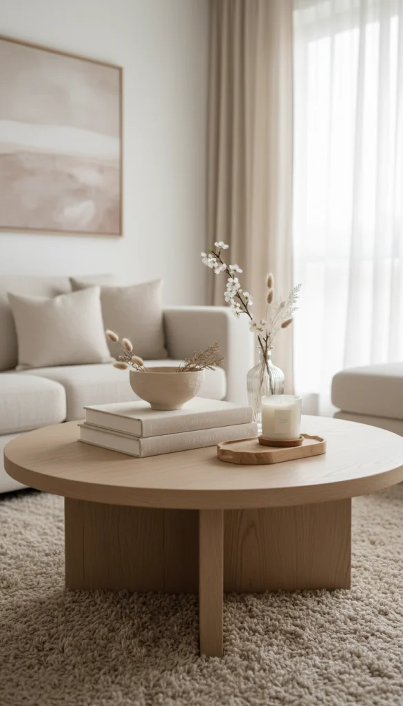 Style a Neutral Coffee Table