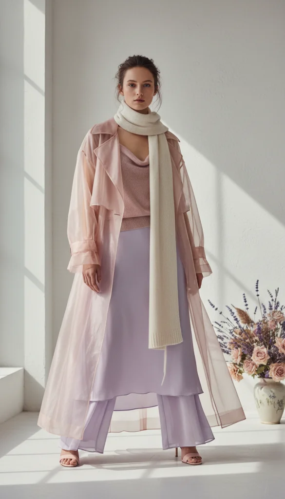 Tonal Layering in Soft Pastels