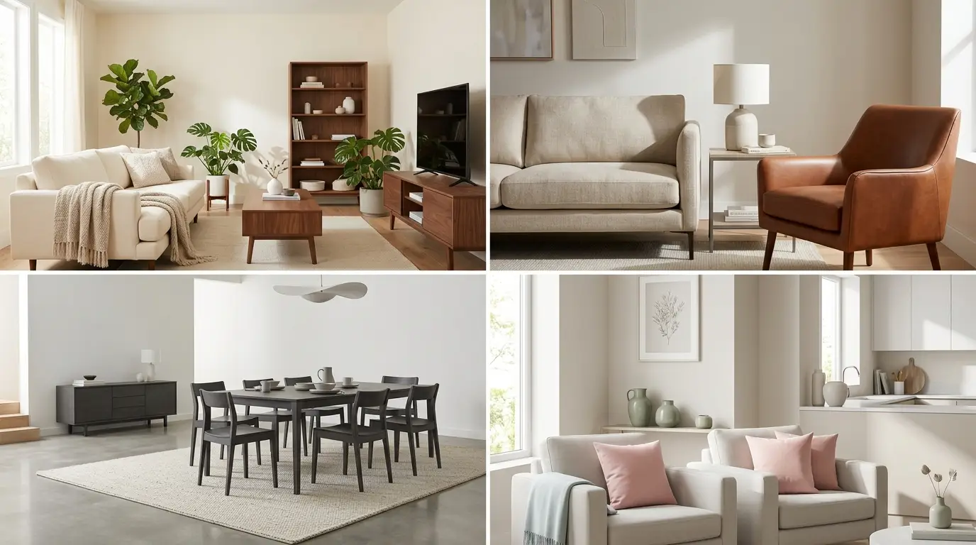 Gentle Contrast Ideas for Interiors