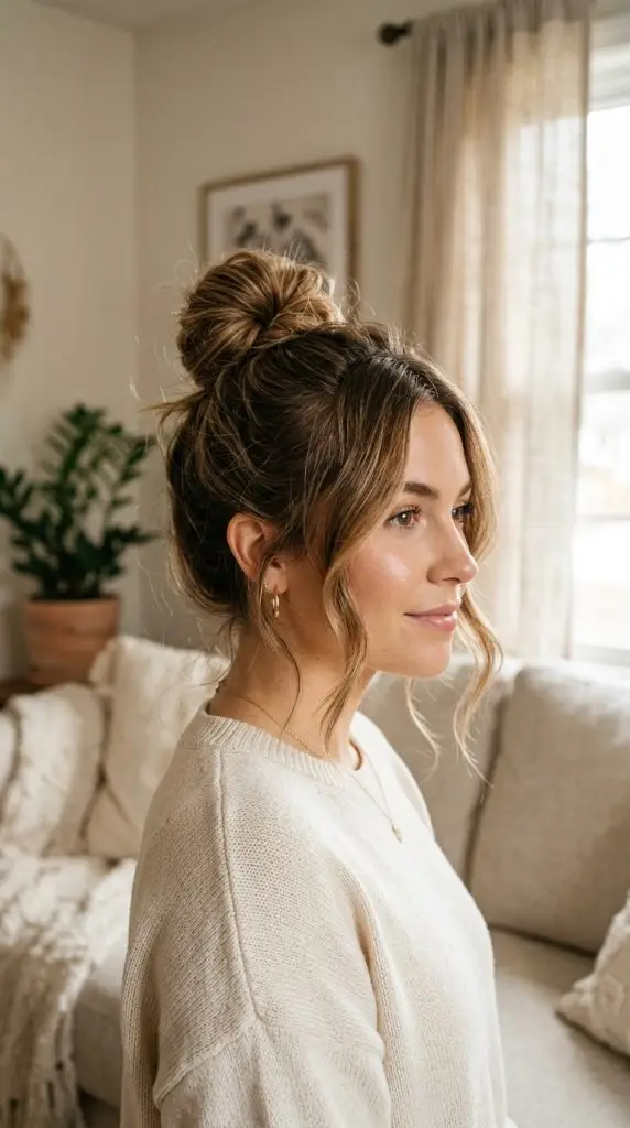 Loose Top Knot