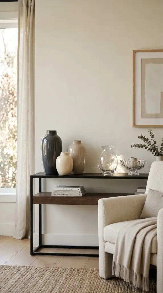 Matte Walls With Glossy Decor