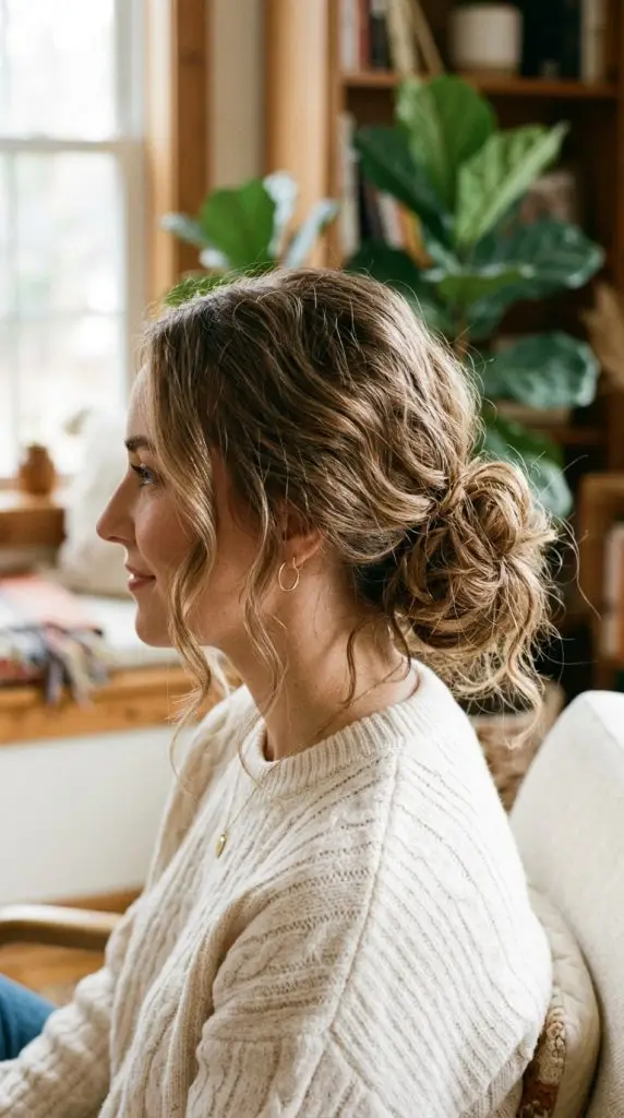 Messy Low Bun