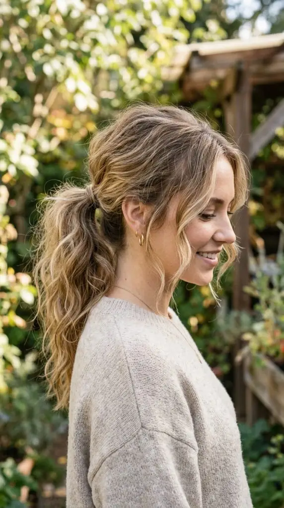 Messy Ponytail