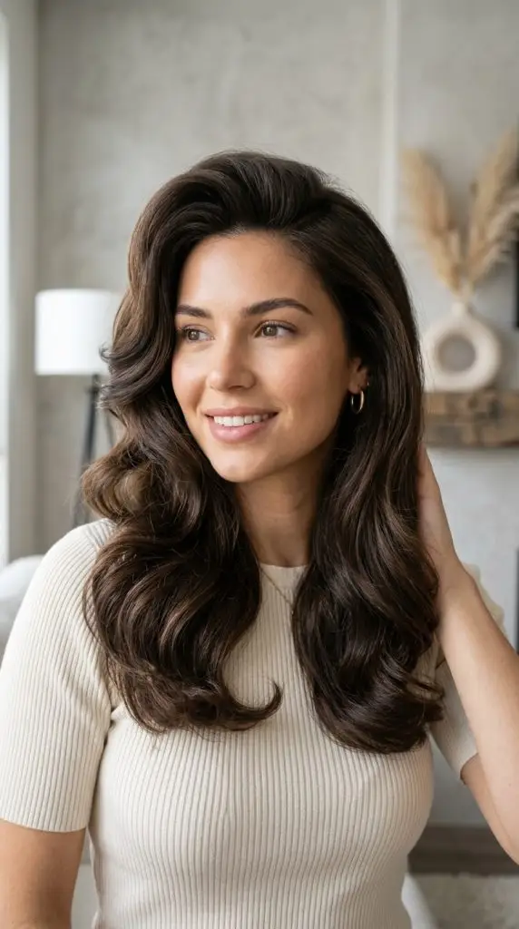 Side Part for Instant Volume