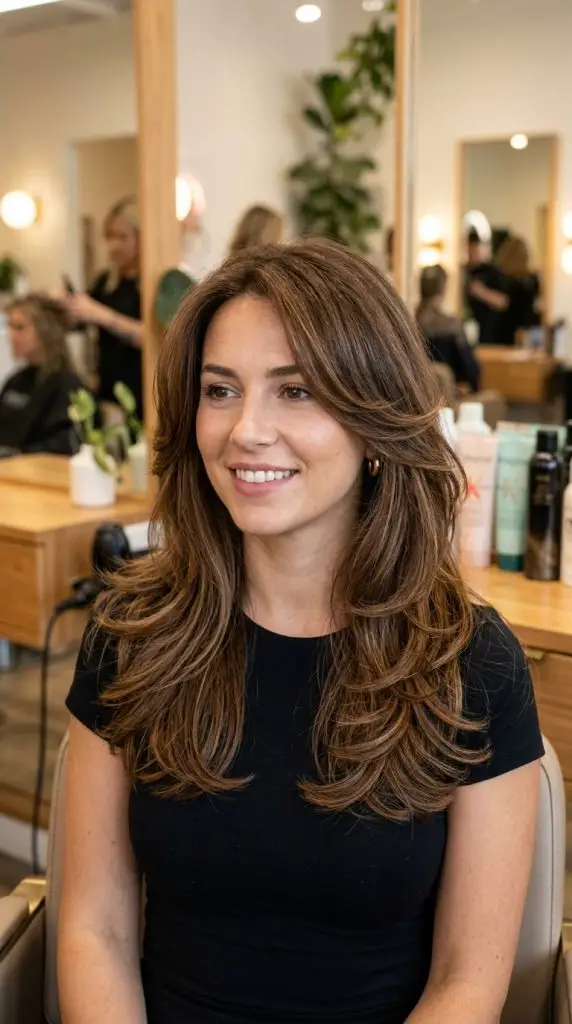 Textured Layered Blowout