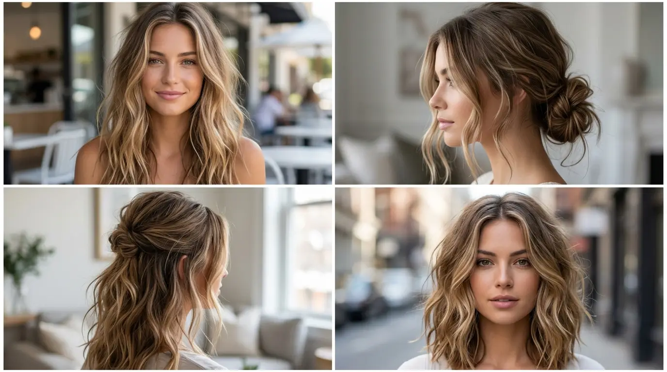 Undone Hair Styling Ideas