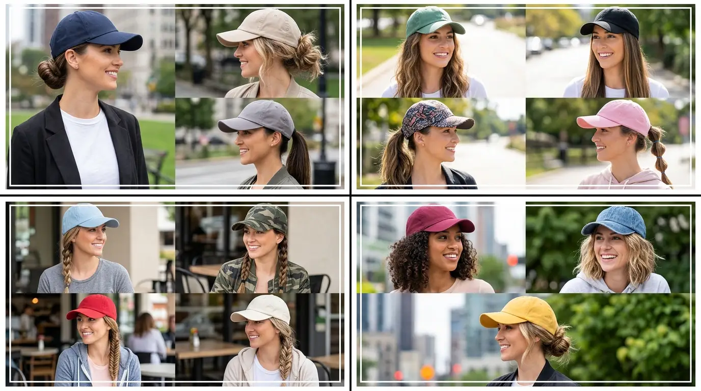 Hair Ideas for Baseball Cap Days