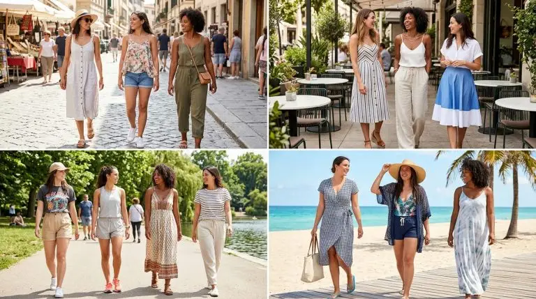 Outfit Ideas for Hot Day Outings