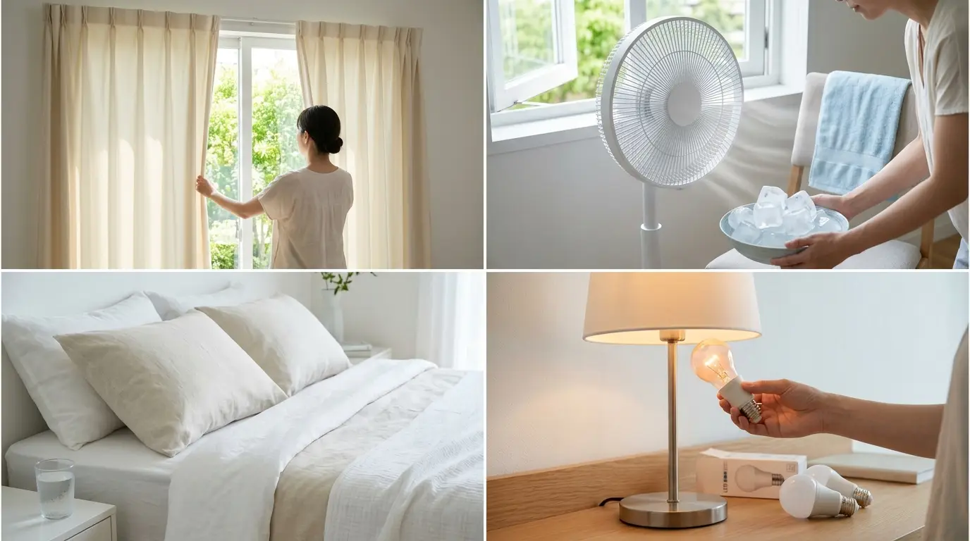 Summer Ideas That Make Hot Rooms Bearable