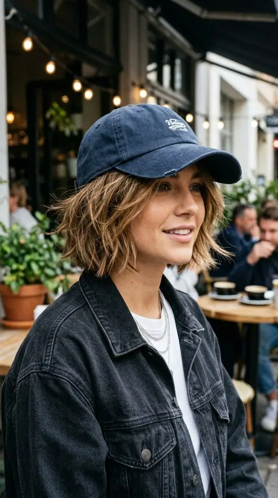 Textured Short Hair