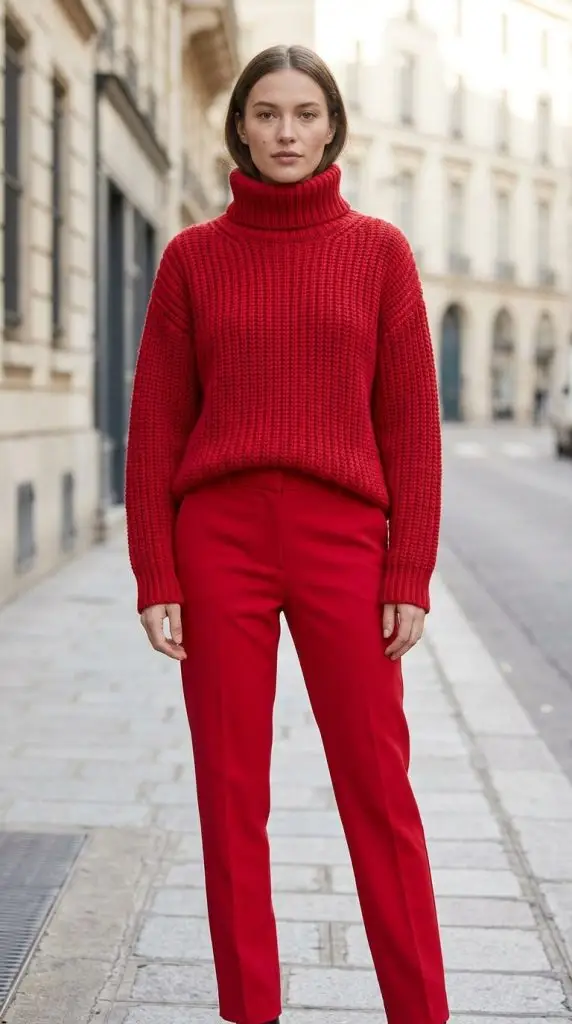 Cherry Monochrome Outfit