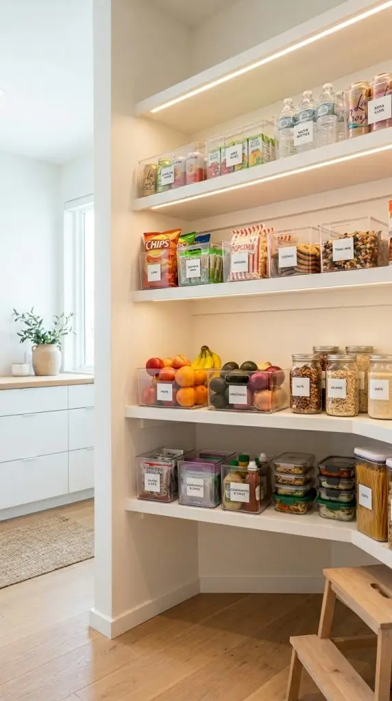 Clear Bin Organization System