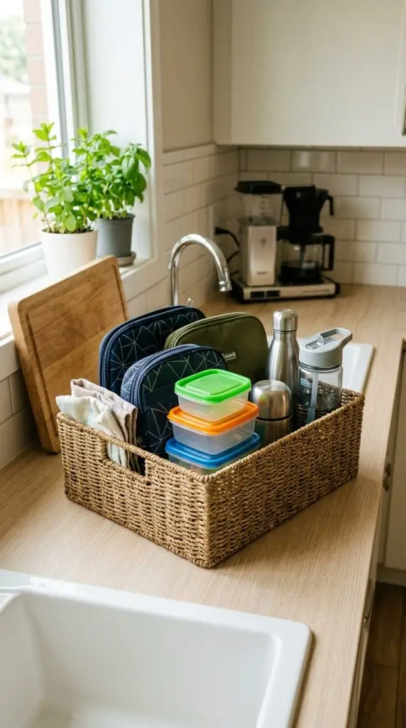  Countertop Basket Station