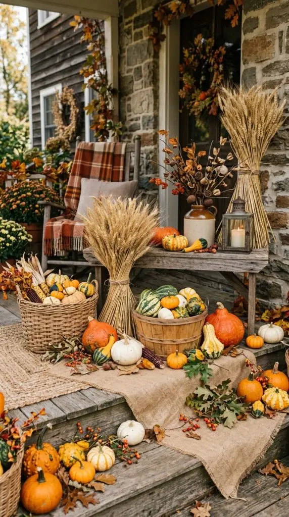 Display Harvest-Themed Decor