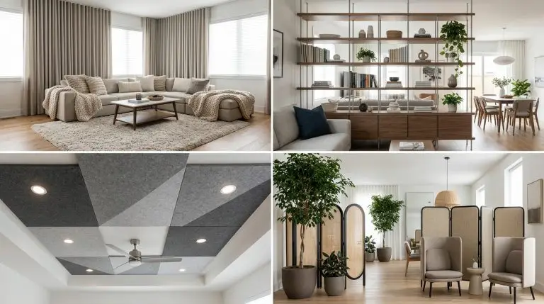 Home Ideas for Open Concept Noise