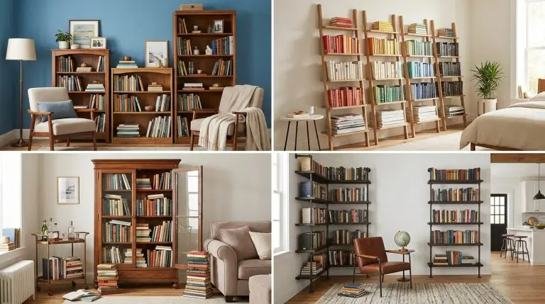 Home Library Ideas Without Built-Ins