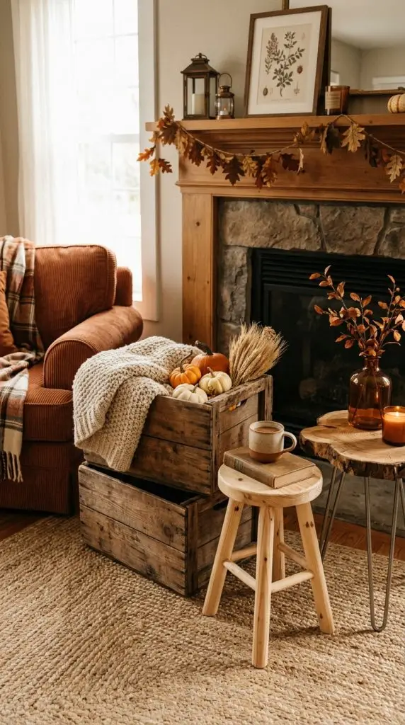 Incorporate Rustic Wood Elements