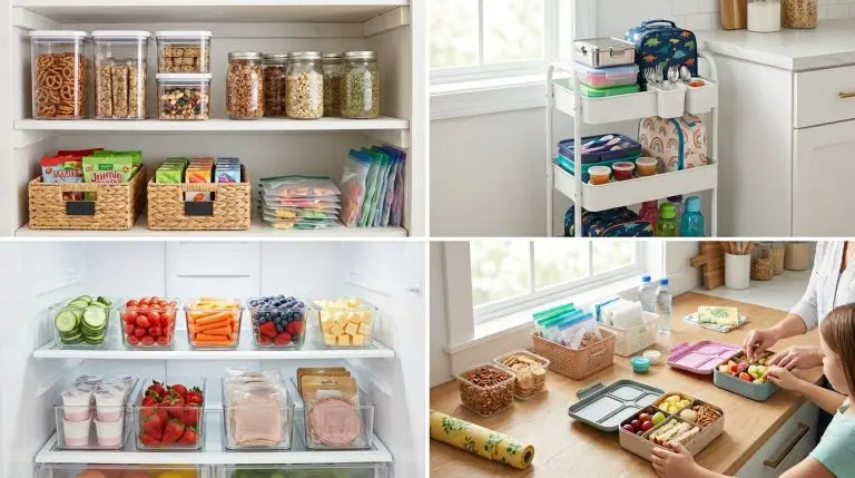 15 Lunch Station Ideas for School Mornings