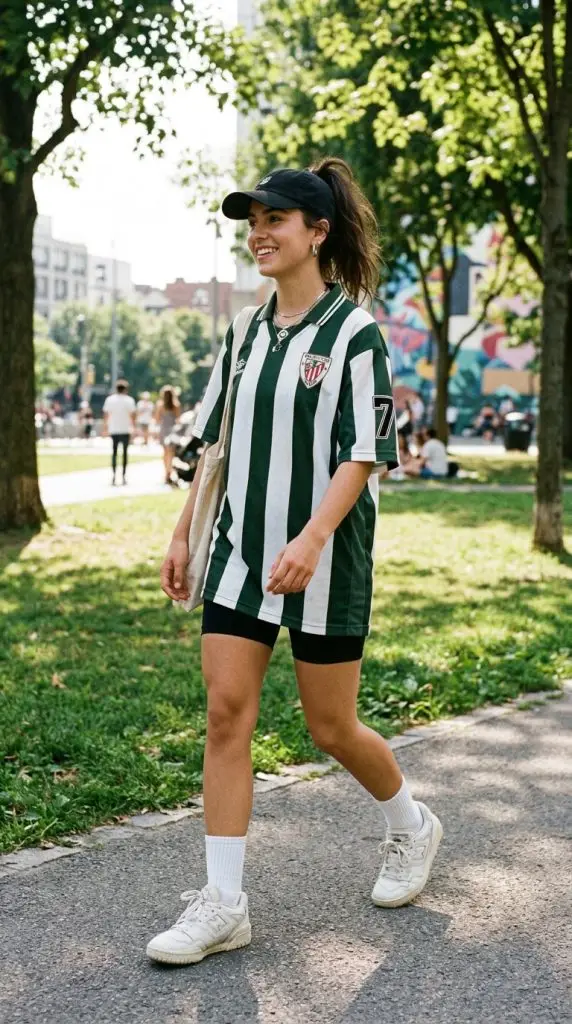Oversized Jersey as a Dress