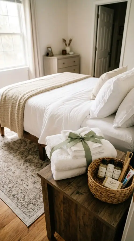 Prepare Guest Spaces Early