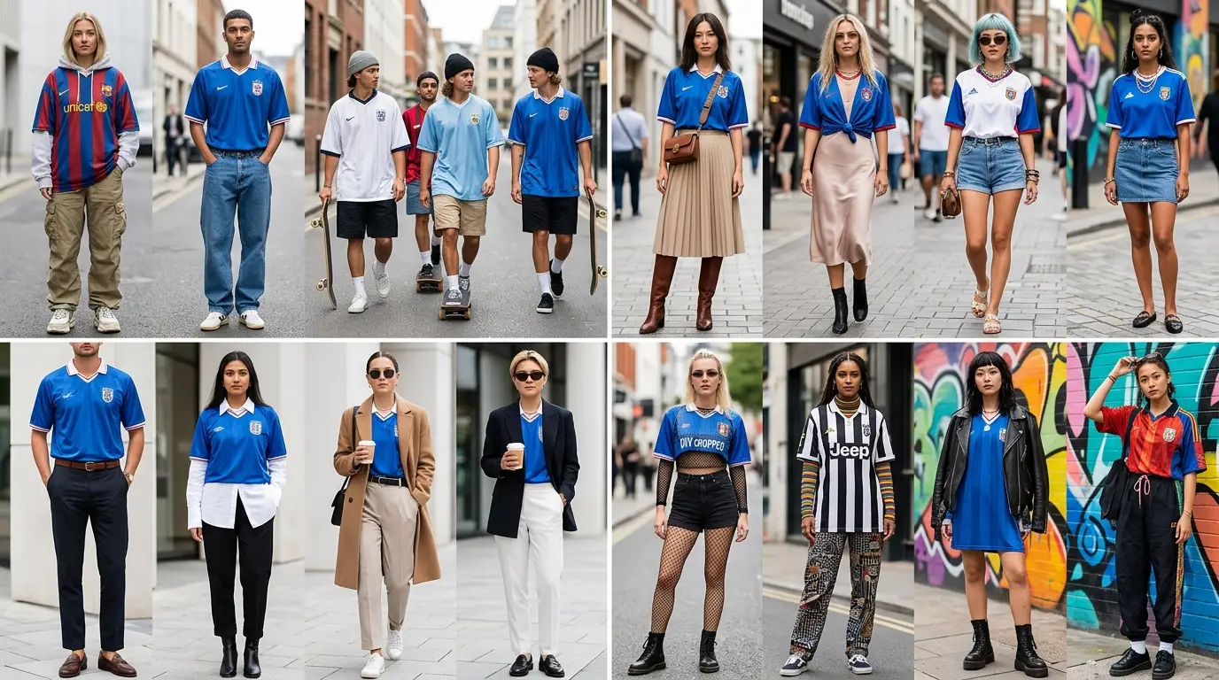 Soccer Jersey Street Style Ideas