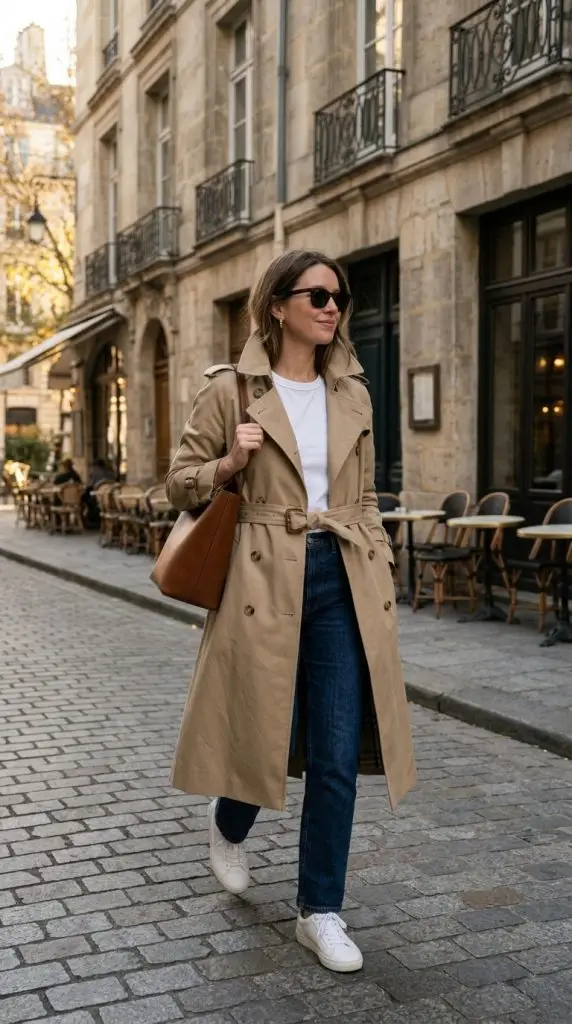 Trench Coat and Classic Basics