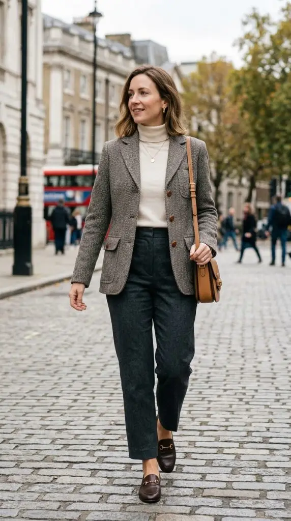 Tweed Jacket and Simple Separates