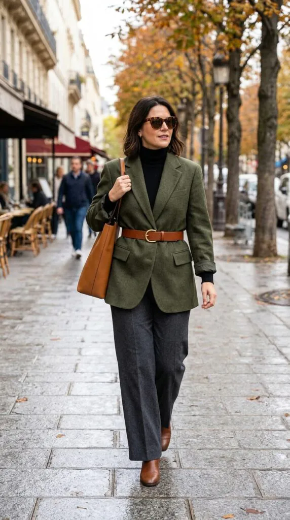 Add a Belt Over Outerwear