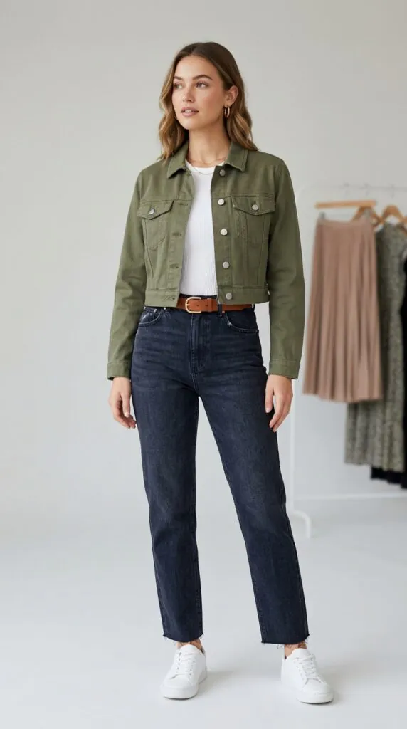 Add a Cropped Jacket