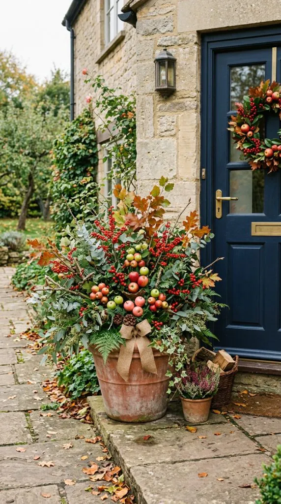 Apple Orchard-Inspired Pot