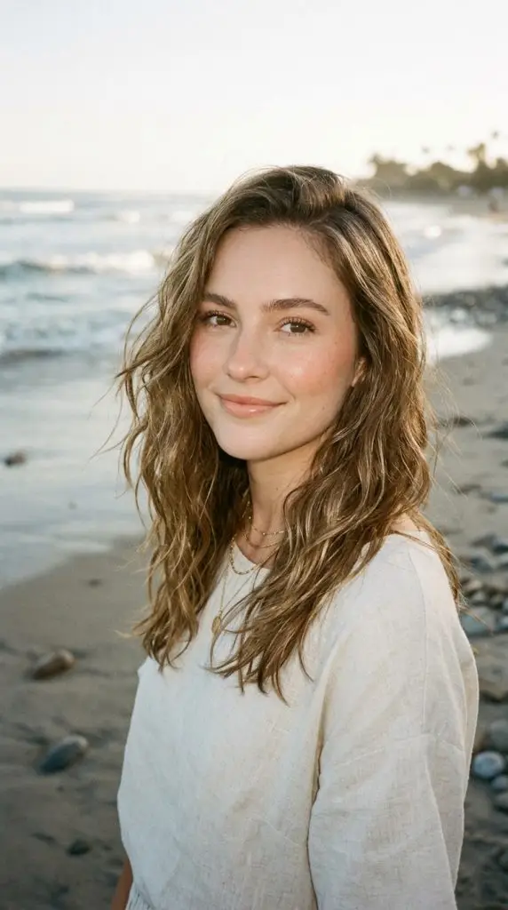 Beach-Inspired Wet Waves