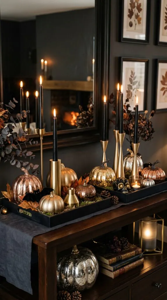 Black and Gold Accents