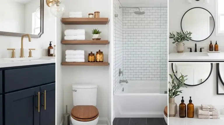 Builder Grade Bathroom Upgrade Ideas