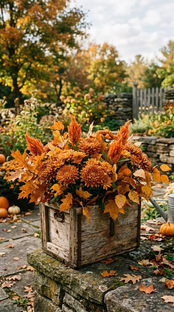 Copper-Toned Fall Arrangement