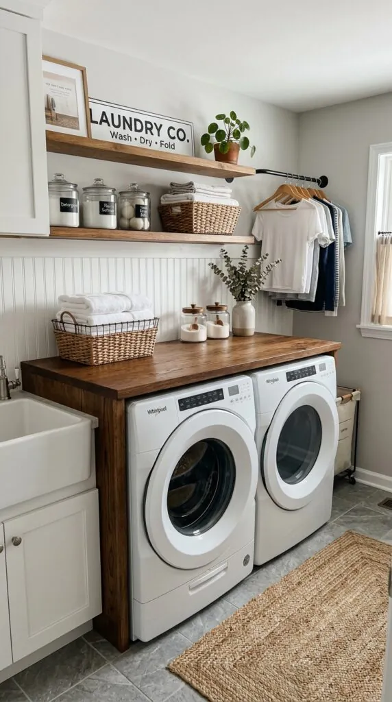 Countertop Above Front-Load Washers