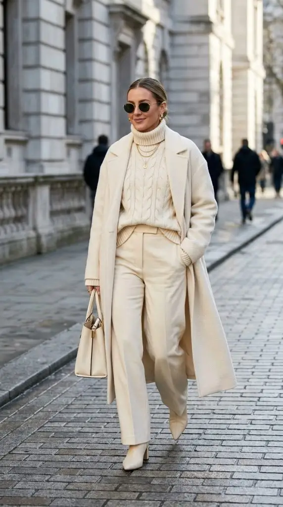Cream Winter Sophistication
