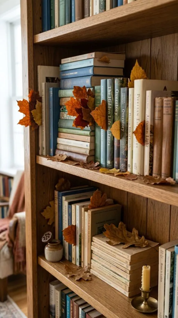 Decorate with Dried Leaves