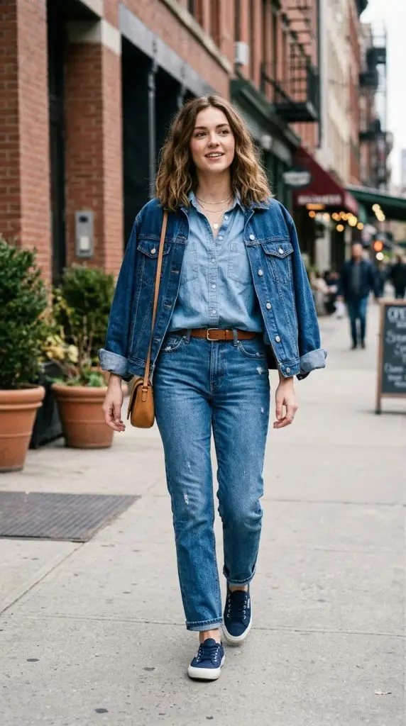 Denim Blue Monochrome