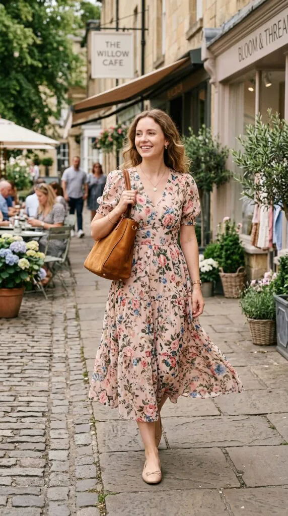 Floral Midi Dress