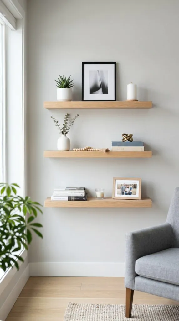 Install Floating Shelves