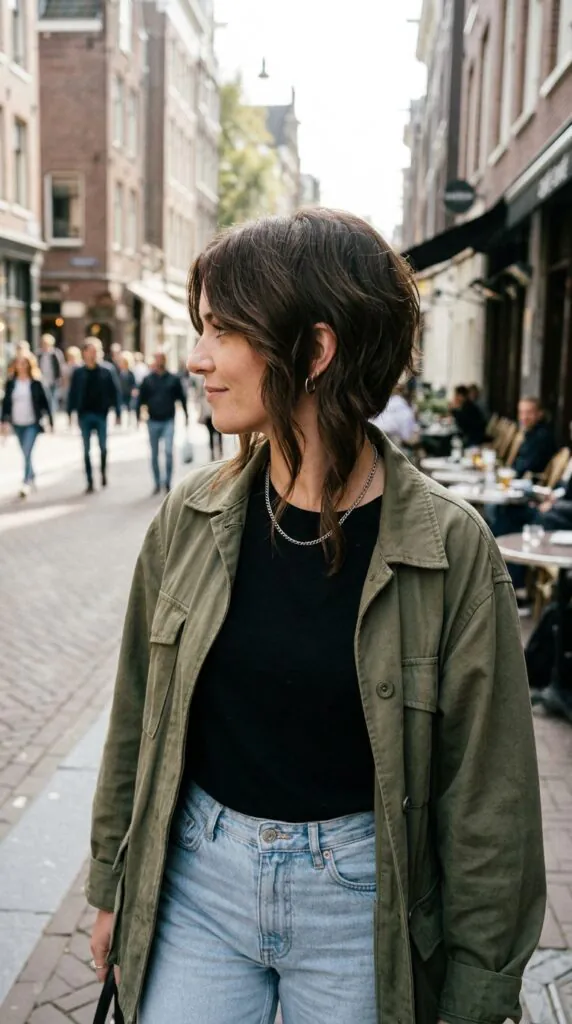 Inverted Lip-Length Bob