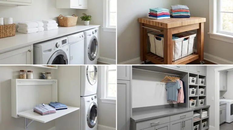 Laundry Folding Station Ideas