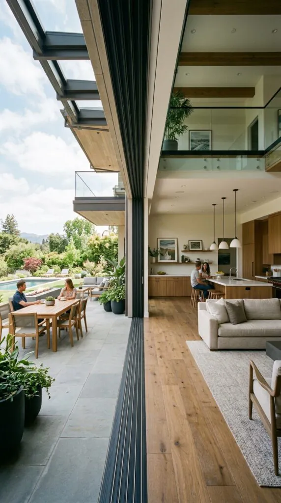 Luxury Retractable Glass Wall