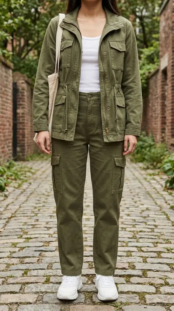 Olive Green Everyday Outfit